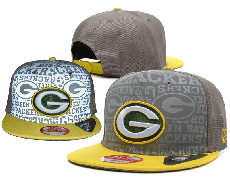 Green Bay Packers Reflective Snapback Hat SD 0721